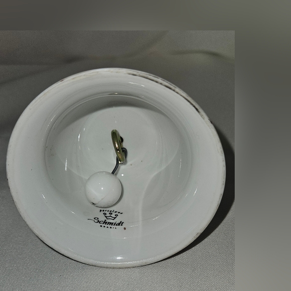 Hand Painted Schmidt Dinner Bell - Picture 4 of 5